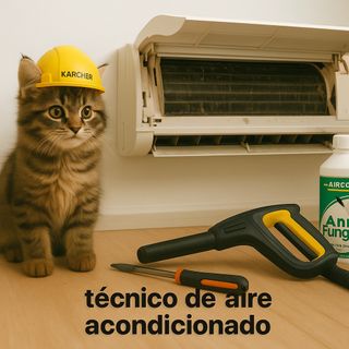 Limpieza profesional de aires acondicionados
