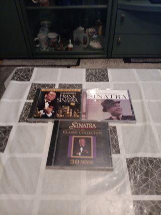 Lote 3 CDs Frank Sinatra