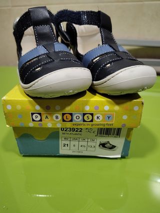 Zapatos Pablosky Bebé -talla 21.