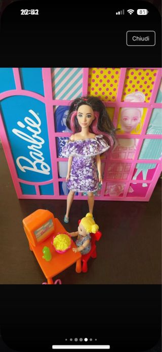 Barbie, TV e popcorn - Gioco