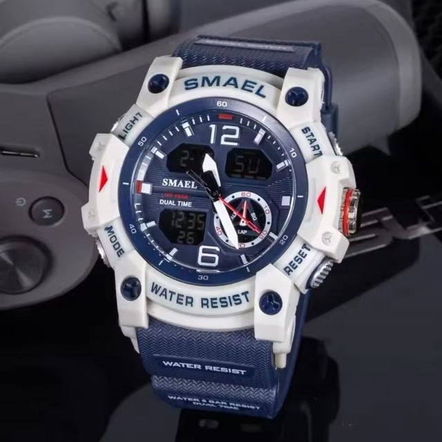 Reloj Militar Dual Display, Antishock, Antirayones