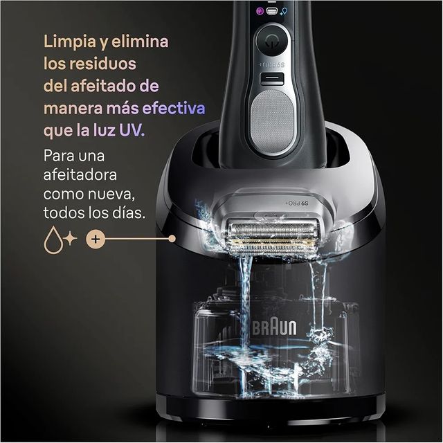 Afeitadora Braun Series 9 PRO+ Negra