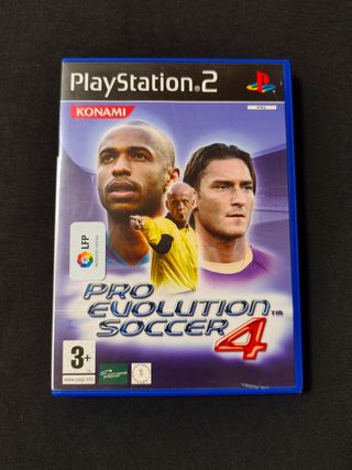 PES 4 (Pro Evolution Soccer 4). PlayStation 2.