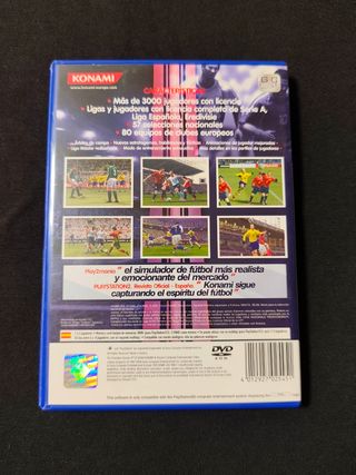 PES 4 (Pro Evolution Soccer 4). PlayStation 2.