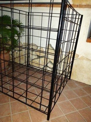 Cesto espositore metallo