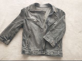 Cazadora vaquera gris - Talla S