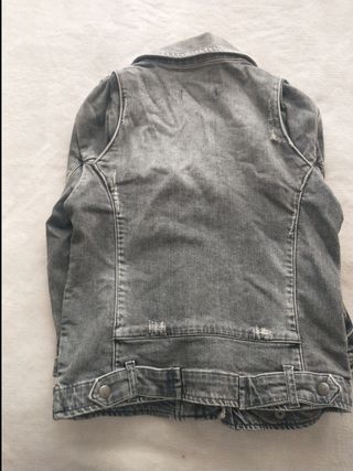 Cazadora vaquera gris - Talla S