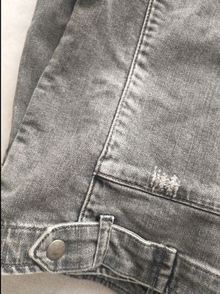 Cazadora vaquera gris - Talla S