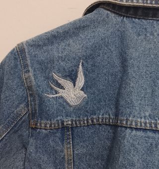 Chaqueta Jeans de flores