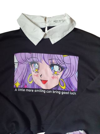 Completo maglia e gonna anime