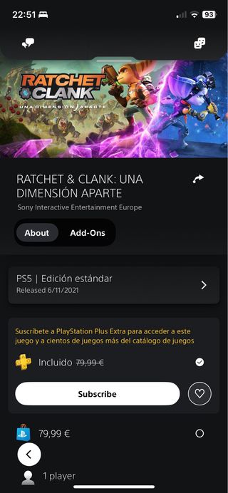 PS5 (PlayStation 5) Ratchet & Clank
