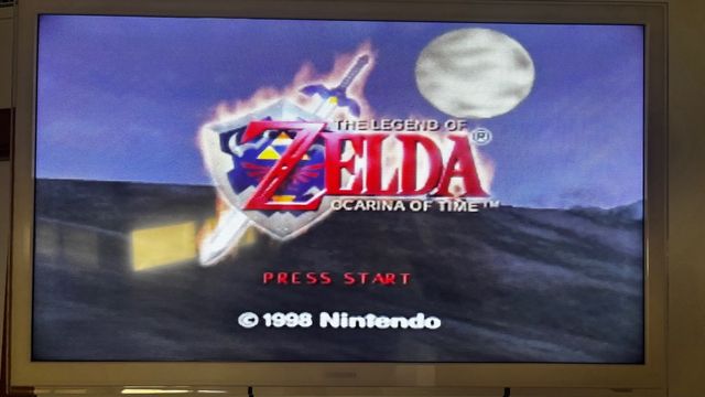 Zelda Ocarina do Tempo - Nintendo 64