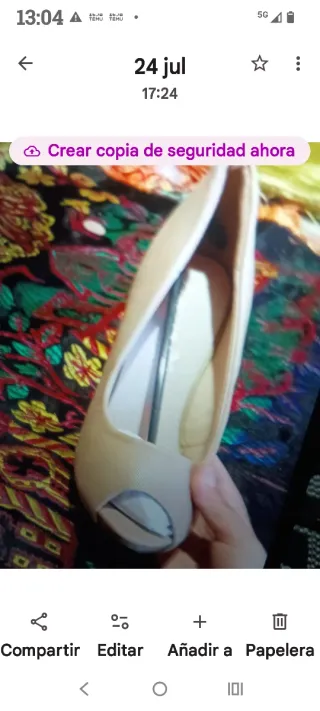 Lote d zapatos tacón alto naranja,negro ,plata,ect