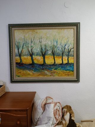 Cuadro pintado a mano