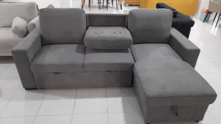 SOFA CAMA LK GRIS