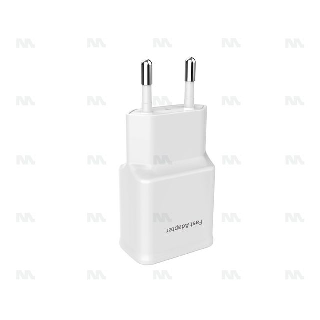 Adaptador de viaje 15W blanco