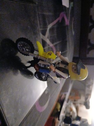 Motocross Playmobil