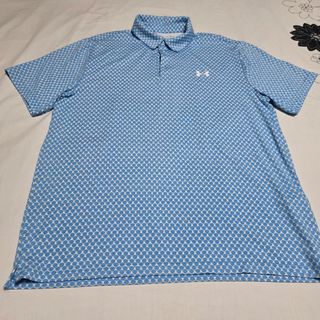 Polo Under Armour Azul Talla L