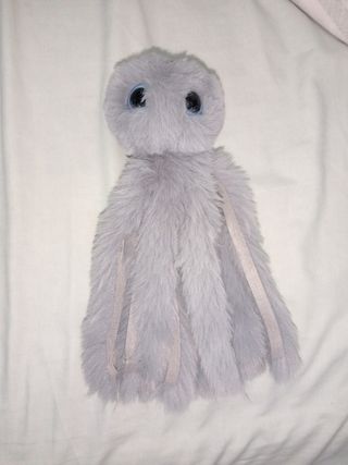 Pulpo peluche gris - Decoración infantil
