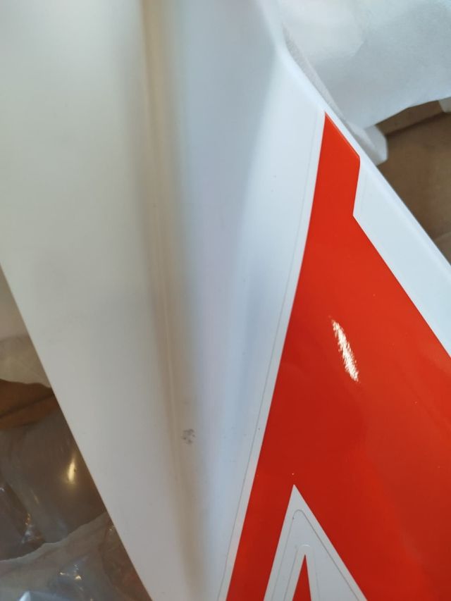 Carenado KTM RC 125 blanco