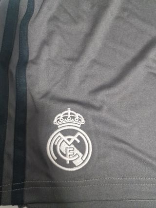 Pantalones Real Madrid - Adidas Gris - shorts