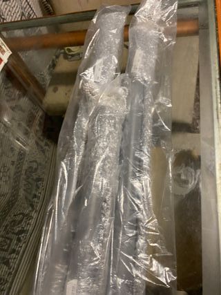 Cortinas Roller Grises - 130x85cm (2) + 210x55cm (