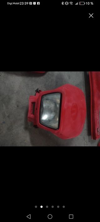 Derbi Senda R - Faro delantero rojo
