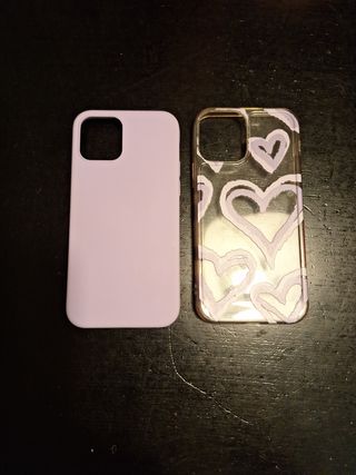 Custodia silicone iPhone 12 - 2 pezzi