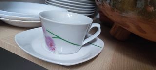 Juego de café porcelana