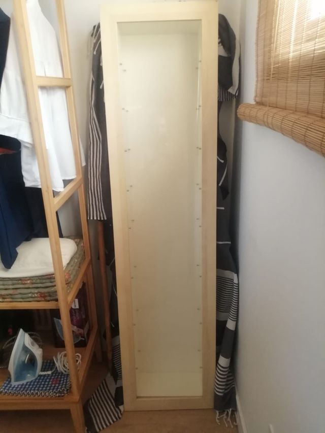 Vitrina expositora madera-cristal