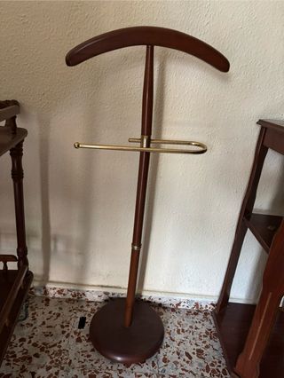 Galán de noche madera y metal