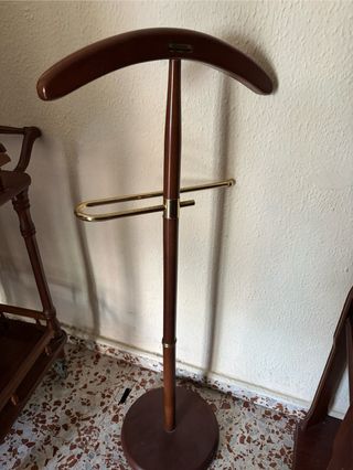 Galán de noche madera y metal