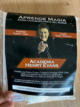 Juego magia Henry Evans