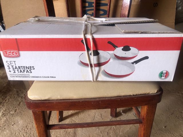 Juego sartenes USGO 3 piezas