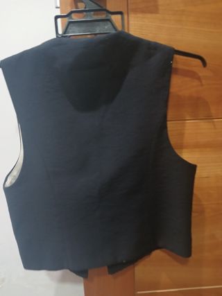 Chaleco Zara negro mujer