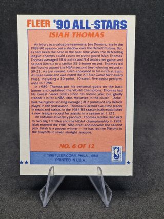  Isiah Thomas - Fleer All Stars