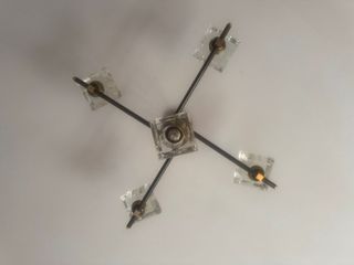 Lámparas retro vintage cristal