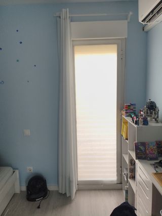 Puerta balcón aluminio - Persianas