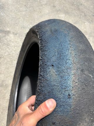 5 Neumáticos Slick Moto usados