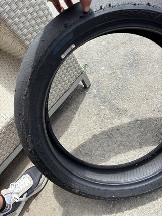 5 Neumáticos Slick Moto usados
