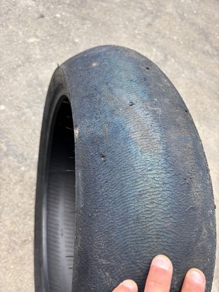 5 Neumáticos Slick Moto usados
