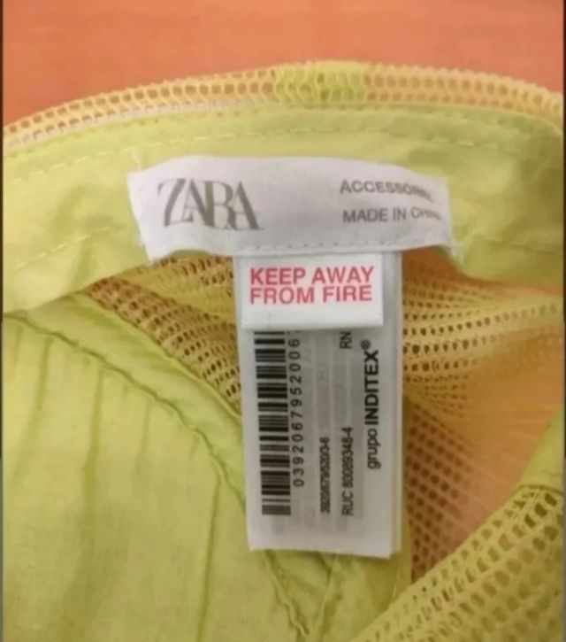 Visera California Zara infantil