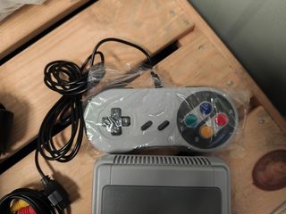 Mini SNES Retro - Consola Gris