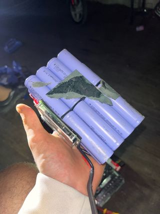 Batería 36v - 6x 18650 2000mAh
