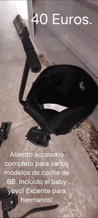 Asiento / patinete hermano mayor.completo.