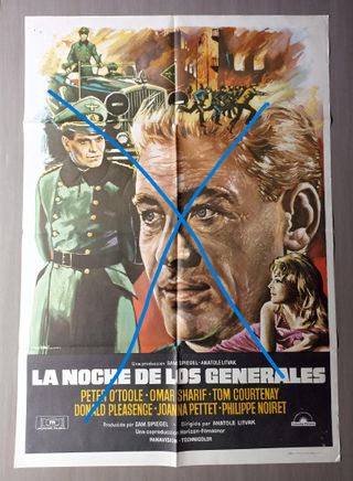 Cartel Cine: La Noche de los Generales