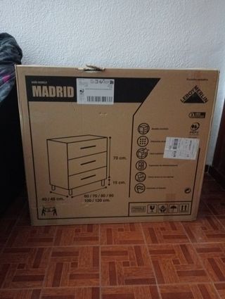 Mueble baño 3 cajones Leroy Merlin