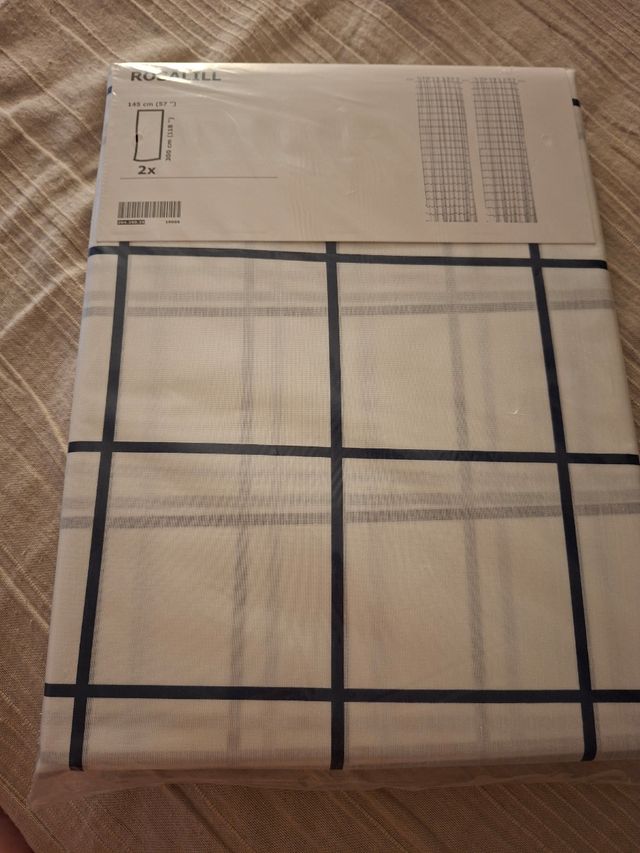 Cortinas de Ikea ROSALILL - 2 ud. - 145x300cm