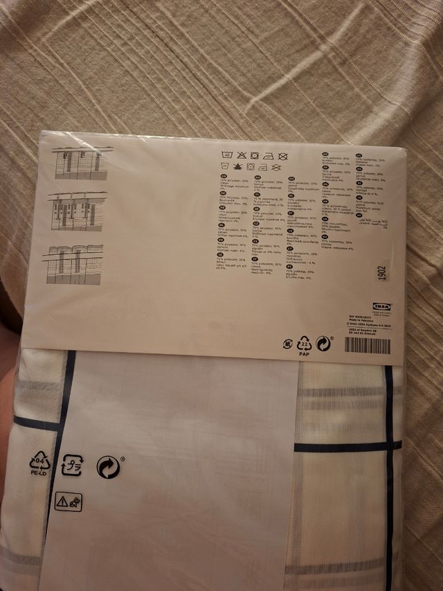 Cortinas de Ikea ROSALILL - 2 ud. - 145x300cm