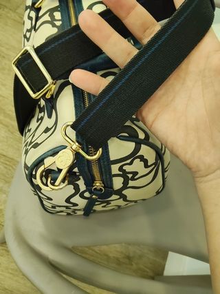 Bolso Tous beige y azul